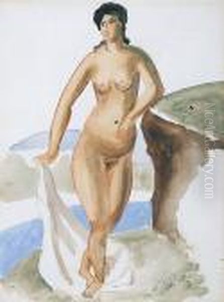 La Baigneuse Oil Painting by Andre Derain