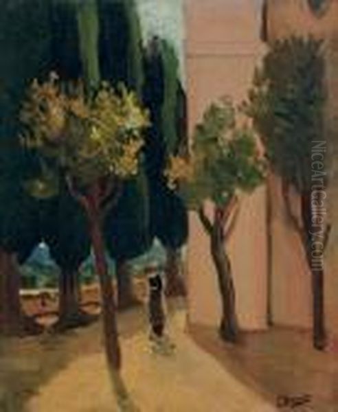 Scane De Rue Oil Painting by Andre Derain