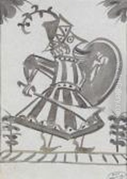 Serie De Pantagruel Oil Painting by Andre Derain