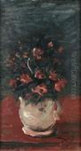  Bouquet De Fleurs, Vers 1942  Oil Painting by Andre Derain