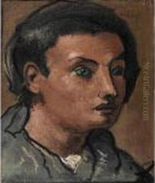 Femme Oil Painting by Andre Derain