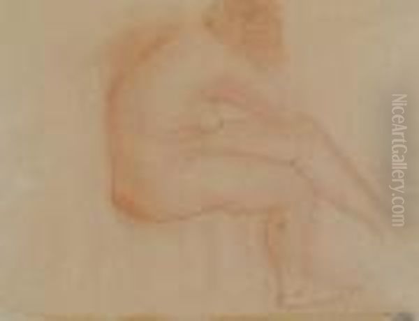 Nude Oil Painting by Andre Derain