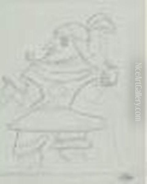  Le Hallebardier  Oil Painting by Andre Derain