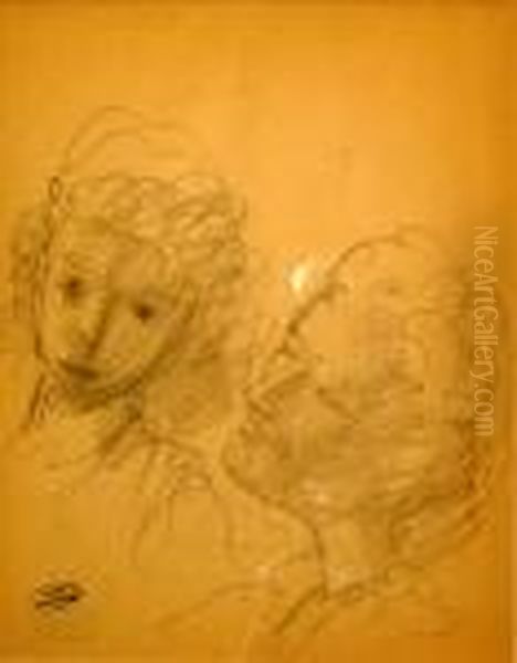 Deux Femmes Oil Painting by Andre Derain