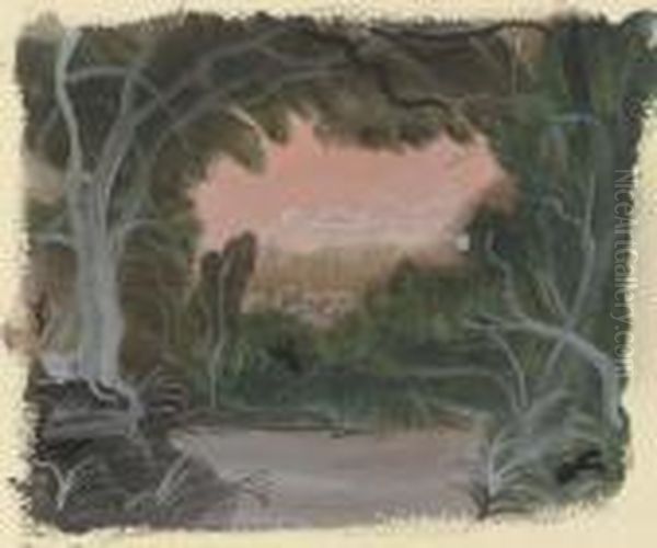 Paysage Oil Painting by Andre Derain