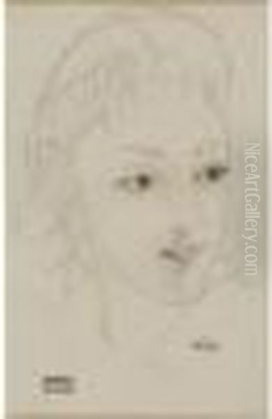 Doux Visage Oil Painting by Andre Derain