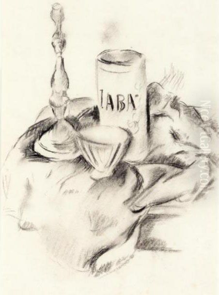 Nature Morte Oil Painting by Andre Derain