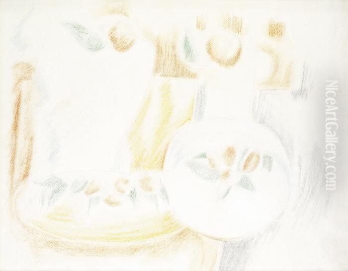 Compotier Aux Fruits Oil Painting by Andre Derain