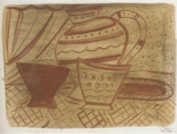 Nature Morte Oil Painting by Andre Derain