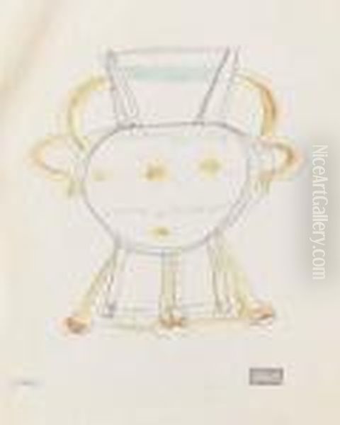 Etude D'un Vase Oil Painting by Andre Derain