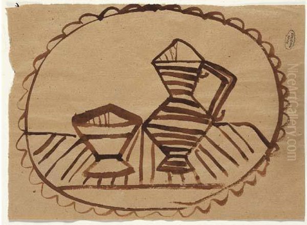 Pot Et Pichet Oil Painting by Andre Derain