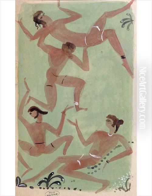 La Danse Oil Painting by Andre Derain