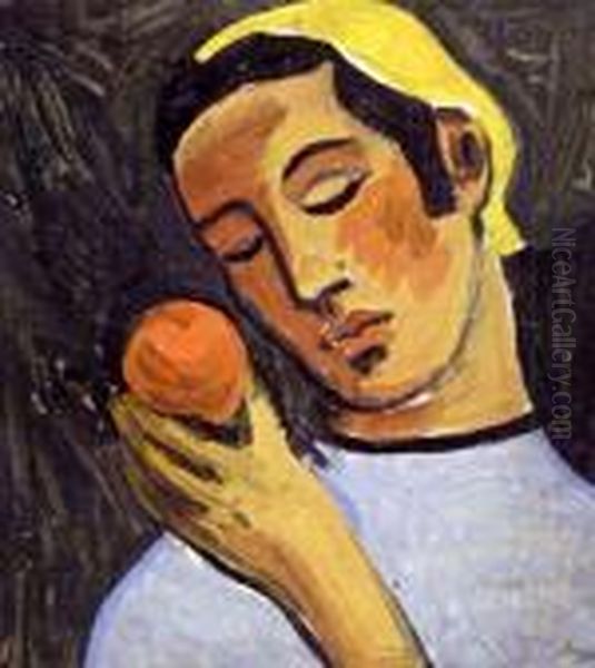 Pomme Oil Painting by Andre Derain