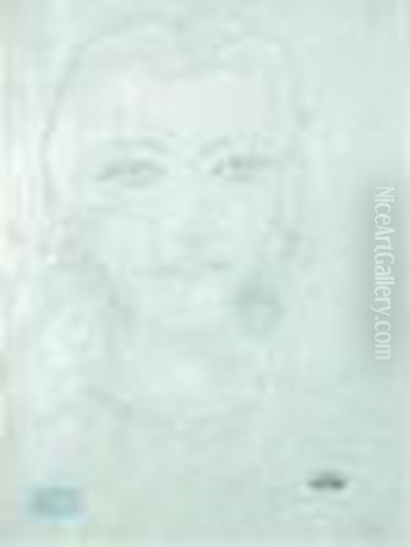 Portrait D'alice, Femme De L'artiste Oil Painting by Andre Derain