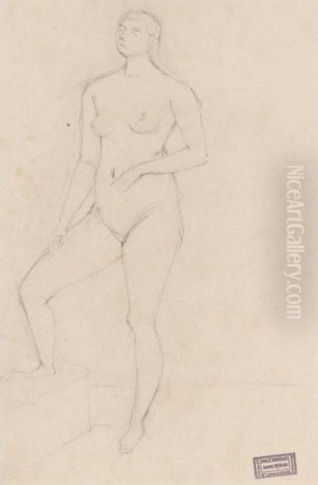 Femme Debout Oil Painting by Andre Derain