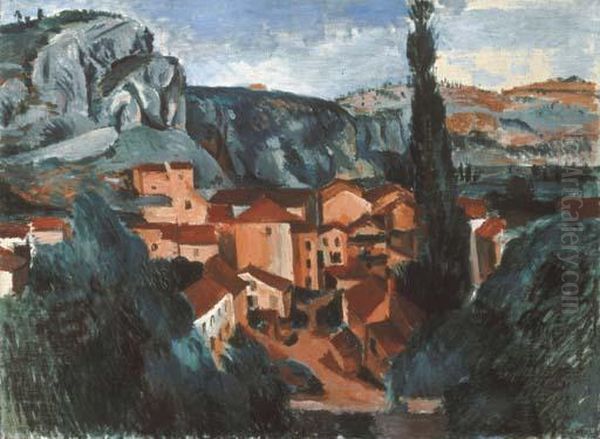 Le Village Oil Painting by Andre Derain