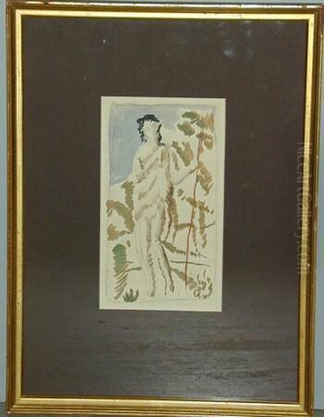 Berger Oil Painting by Andre Derain