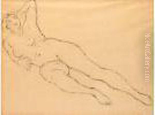 Le Repos Du Modele Oil Painting by Andre Derain