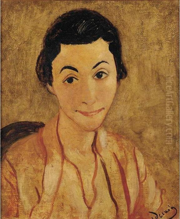 Portrait De Maria Lani Oil Painting by Andre Derain