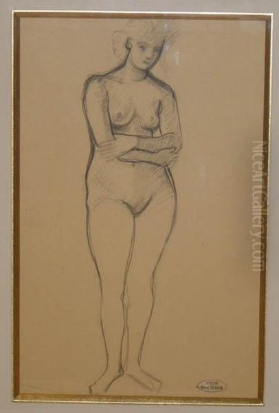Etude De Femme Nue Oil Painting by Andre Derain