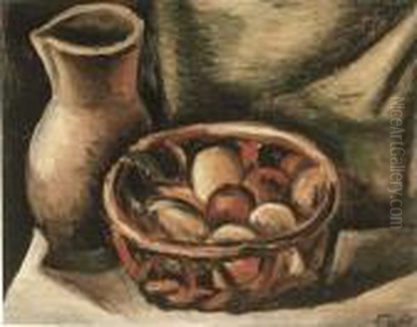 Nature Morte Avec Pichet Oil Painting by Andre Derain
