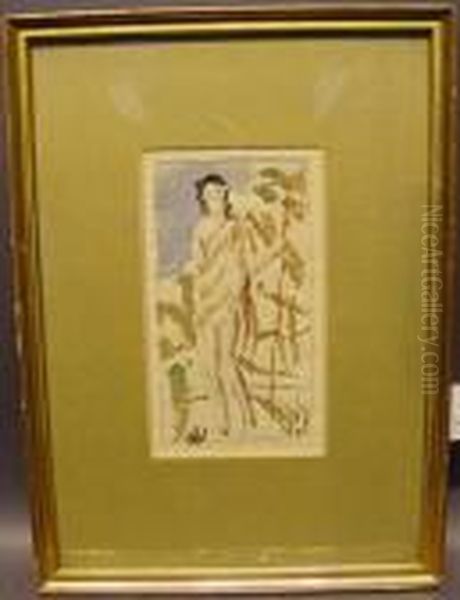 Berger Oil Painting by Andre Derain