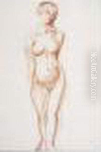 Signe En Bas A Droite Oil Painting by Andre Derain