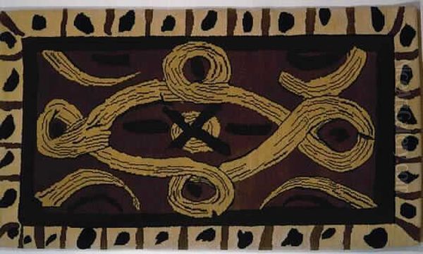 Decor Tapis Oil Painting by Andre Derain