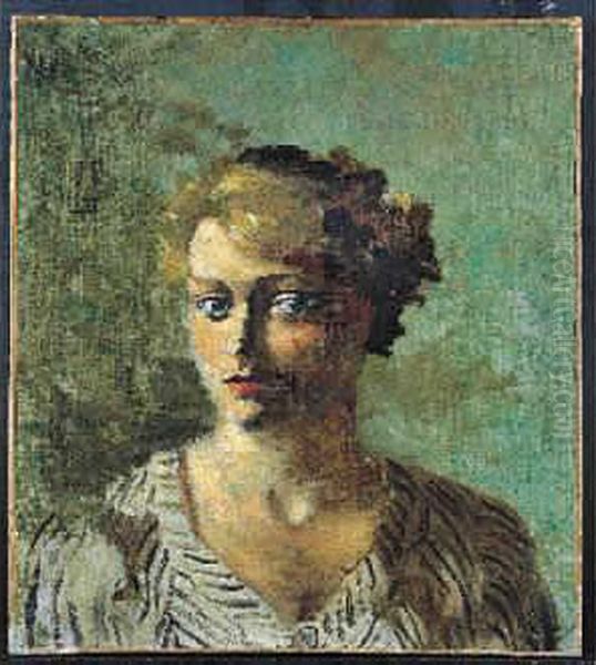 Signee En Bas A Droite Oil Painting by Andre Derain