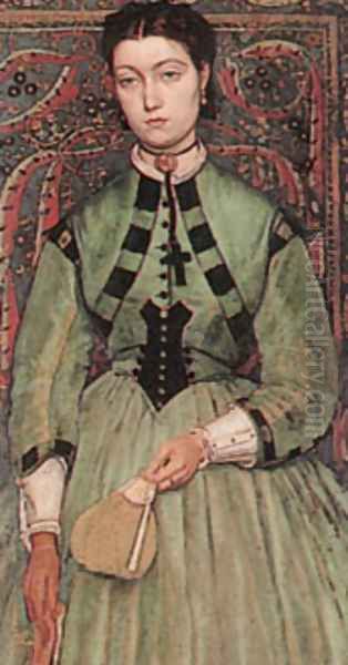 Henri Lucie Oil Painting by Baron Jan August Hendrik Leys