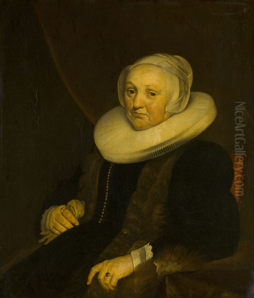 Portrait of a Lady Oil Painting by Jacob van Loo