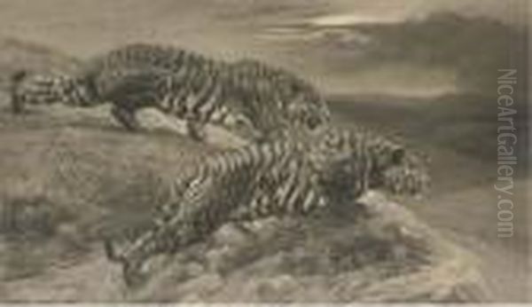 The Destroyers Oil Painting by Herbert Thomas Dicksee