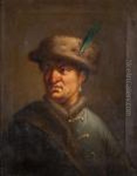 Ungarischer Magnat Oil Painting by Christian Wilhelm Ernst Dietrich