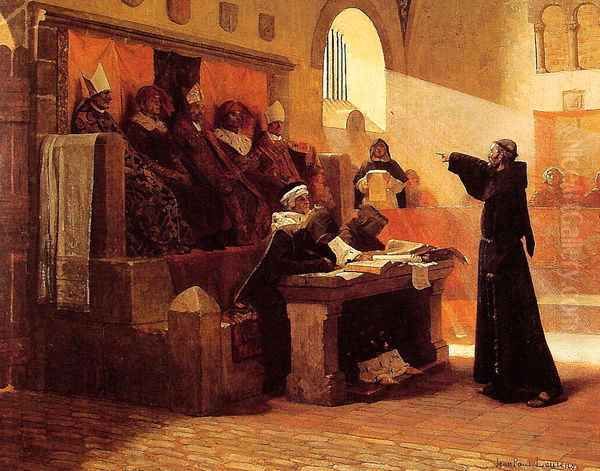 L'Agitateur du Languedoc (The Agitator of Languedoc) Oil Painting by Jean-Paul Laurens