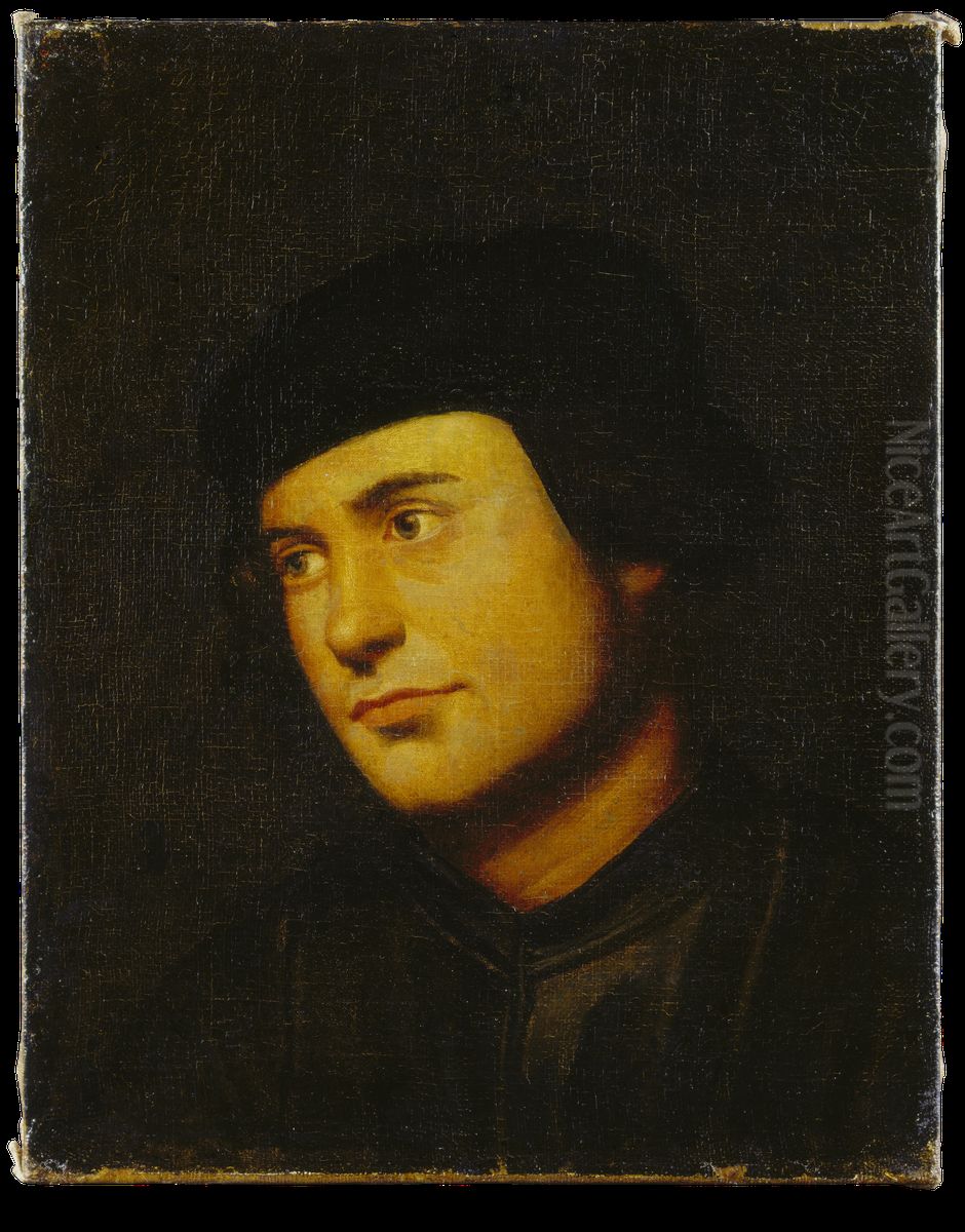 Portrait of a Man Oil Painting by Bernardino Licinio