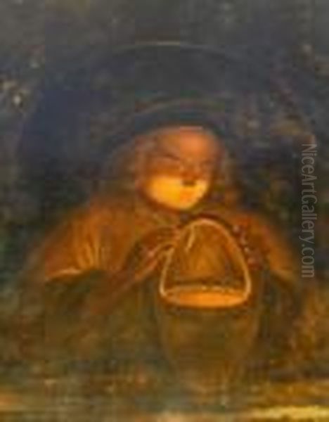 The Alchemist Oil Painting by Gerrit Dou