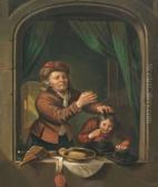 Untitled Oil Painting by Gerrit Dou