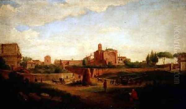 Arlia Evitatino at Colise Rome Oil Painting by Hendrik Frans van Lint (Studio Lo)