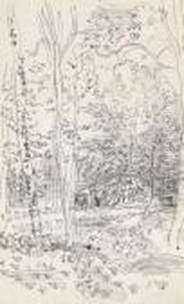 La Moisson / Paysage Oil Painting by Raoul Dufy