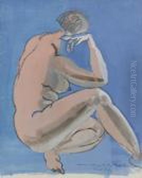 Venus Oil Painting by Raoul Dufy