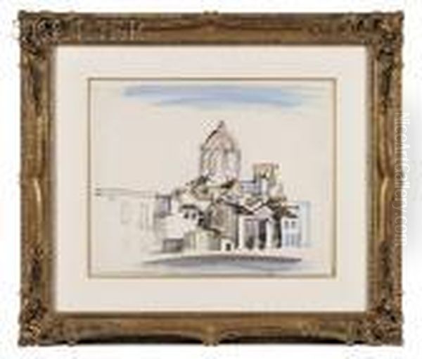 L'eglise De Syracuse Oil Painting by Raoul Dufy