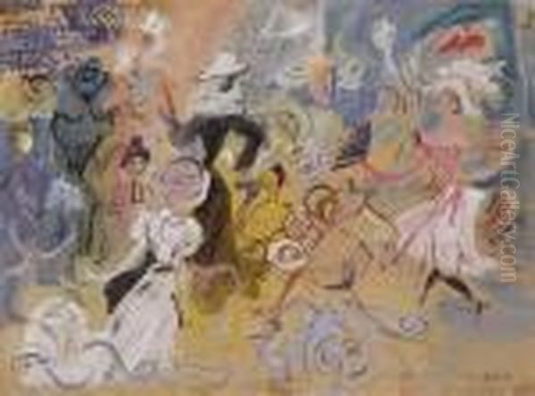 Figure Oil Painting by Raoul Dufy