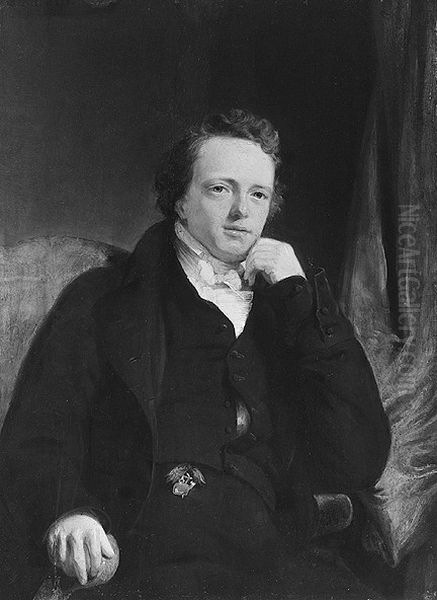 Dr. John Wakefield Francis Oil Painting by Charles Robert Leslie