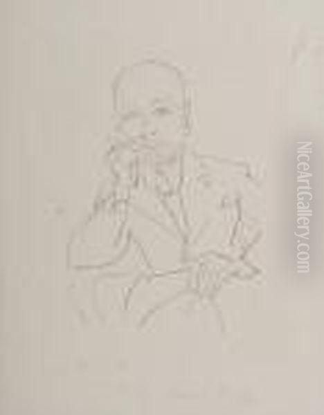 Portrait D'homme Oil Painting by Raoul Dufy