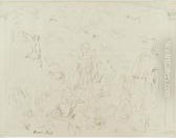 Orphee Oil Painting by Raoul Dufy