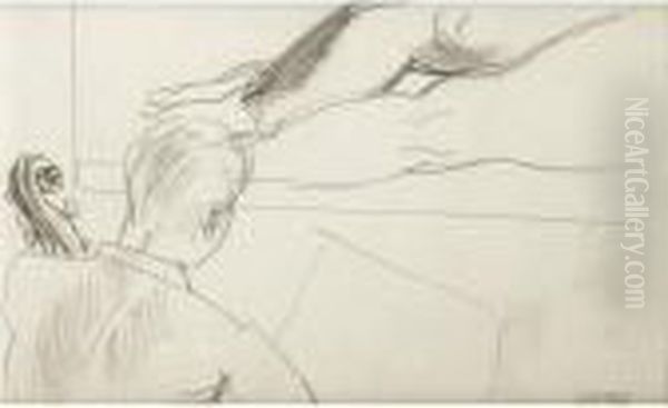 Le Voloncelliste Oil Painting by Raoul Dufy