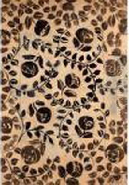 Fleurs Et Foliages Oil Painting by Raoul Dufy