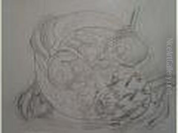 Nature Morte Aux Legumes Oil Painting by Raoul Dufy