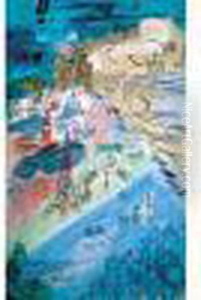 La Fee Electricite Oil Painting by Raoul Dufy