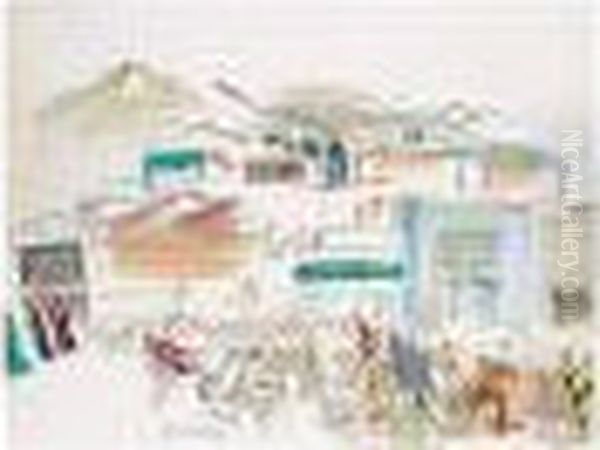 Signed Oil Painting by Raoul Dufy